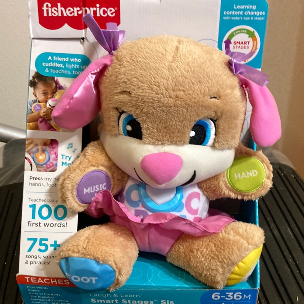 Fisher price Smart stage puppy pink